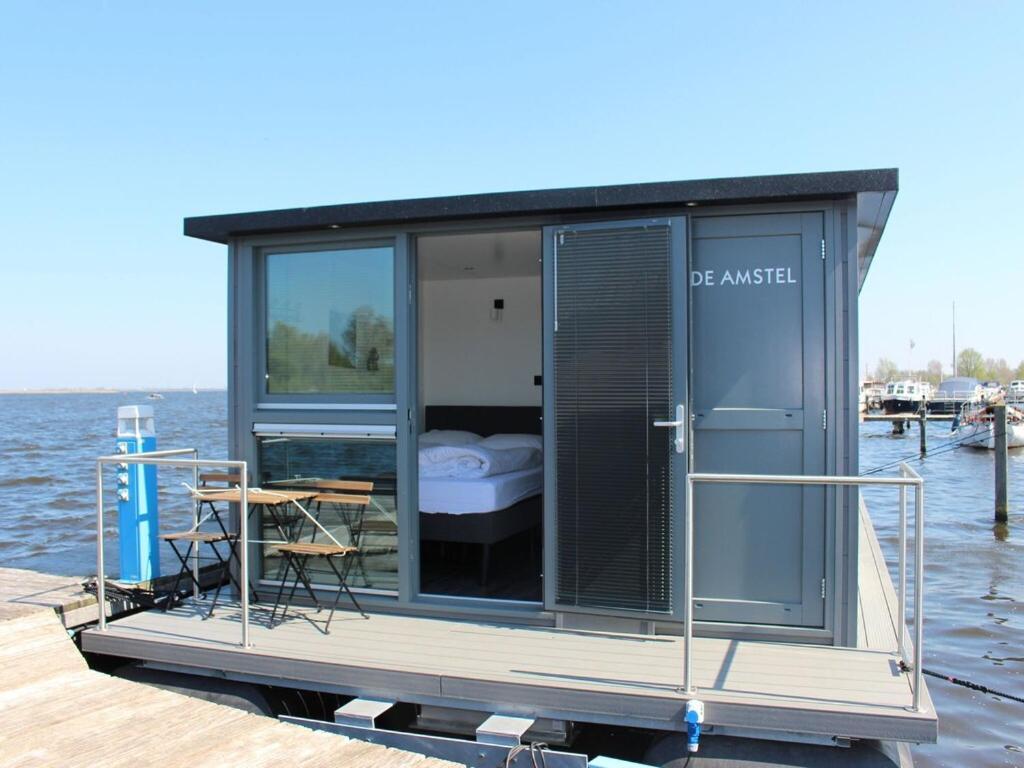 Modern Houseboat With Air Conditioning Located In Marina Uitgeest Exterior photo