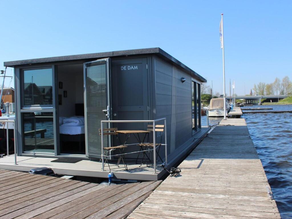 Modern Houseboat With Air Conditioning Located In Marina Uitgeest Exterior photo
